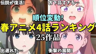 【25作品】衝撃の超展開！2026年春アニメ4話感想ランキング。とんがり帽子のアトリエ・上伊那ぼたんの順位は？