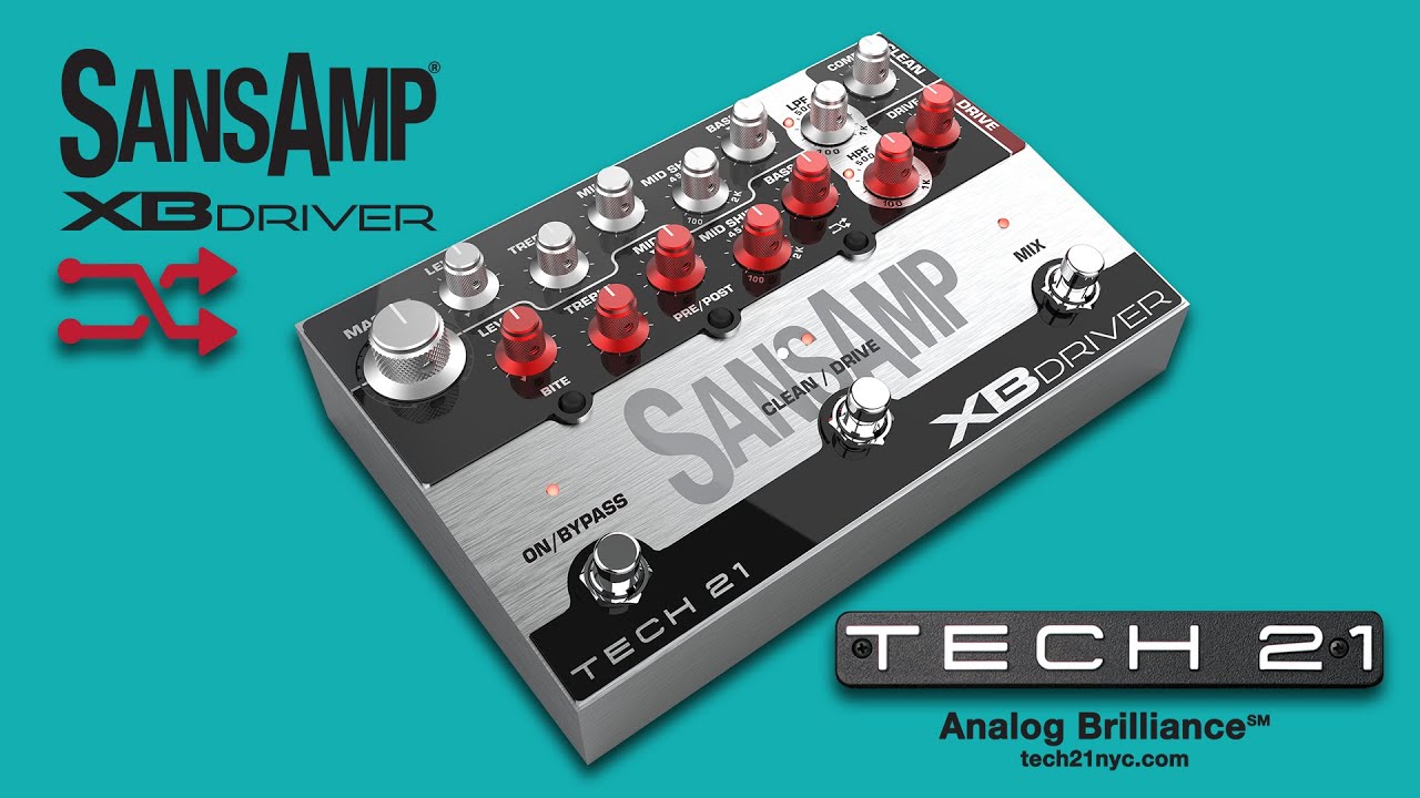 Tech 21 SansAmp XB Driver | Long & McQuade