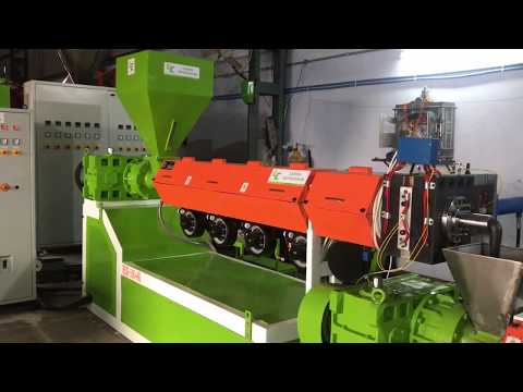 Mother Baby Plastic Recycling Plant