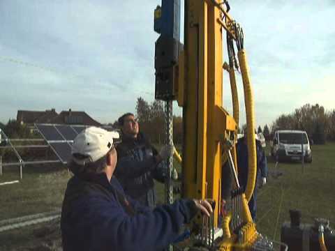 ETEXINSTAL- KAFAR SAMOJEZDNY, wbijanie pali