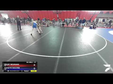 117 Lbs 1st Place Match - Emjay Neumann, WI Vs Kamdyn Saulter, MN 2f4d