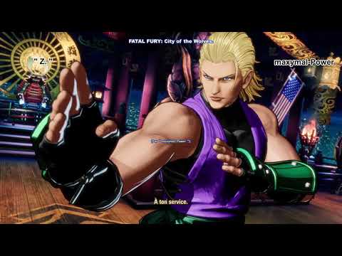 FATAL FURY: City of the Wolves - " Z. (Rock) " versus " maxymal-Power (Andy Bogard) ".🙂