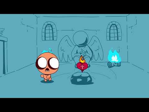Isaac dances for good items (Animated)