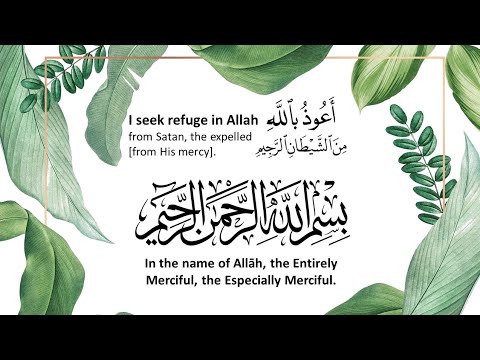 Surah Al-Kahf Sheikh Salah Bukhatir & Ibrahim Walk - English Audio Translation ♥️