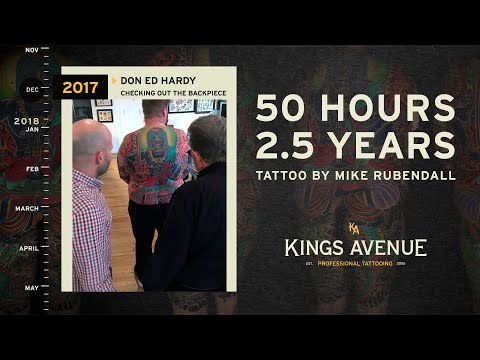 How Long It Took for This Backpiece by Mike Rubendall