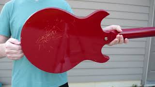 Video thumbnail for A Great Vintage Gibson on a "Budget" | 1965 Gibson Melody Maker Custom Color Ember Red by The Trogly's Guitar Show