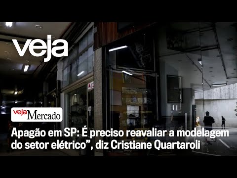 Apagão em São Paulo: “É preciso reavaliar a modelagem do setor elétrico”, diz Cristiane Quartaroli