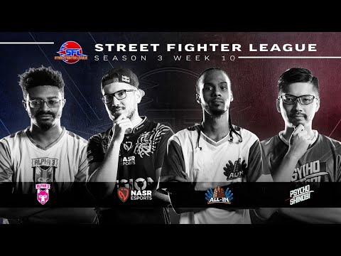 Street Fighter League Pro-US - Alpha 3 vs. Psycho Shinobi, NASR vs. All In - Season 3 Week 10