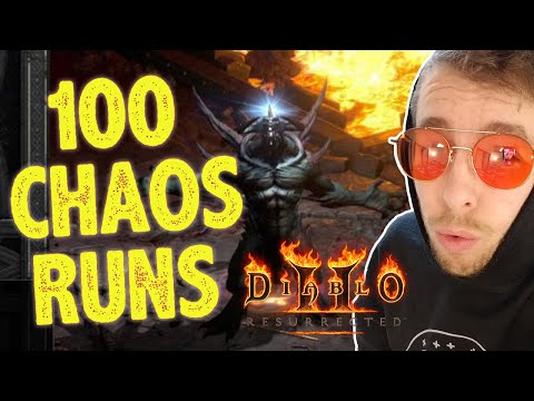 100 Chaos Runs Made Me Rich! Diablo 2 Resurrected