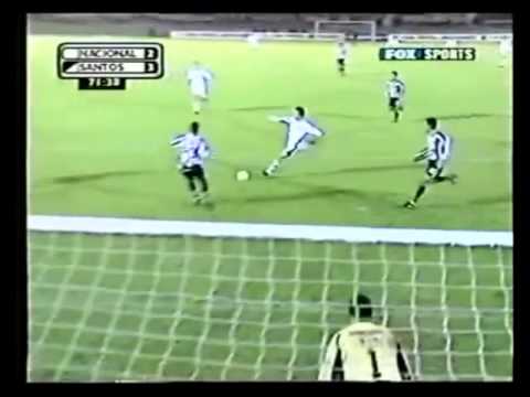 Nacional-URU 4 X 4 Santos Libertadores 2003 Oitava...