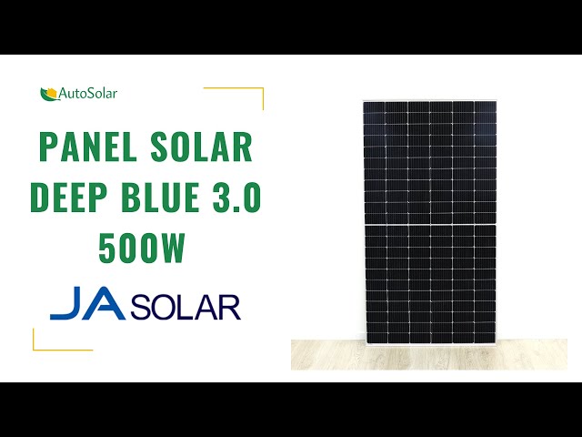 Panel Solar 500W Deep Blue 3.0 JA Solar