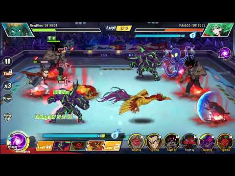 Chung Kết Chiến Khu NewBlue Vs PAnh55 - One Punch Man The Strongest