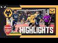 Unlucky Wolves defeated by Gunners | Wolves 0-1 Arsenal | Highlights