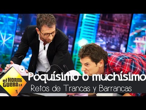 Trancas y Barrancas retan a Manel Fuentes con el juego 'Poquísimo o muchísimo' - El Hormiguero 3.0