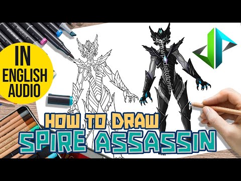 [DRAWPEDIA] HOW TO DRAW *NEW* SPIRE ASSASSIN from...