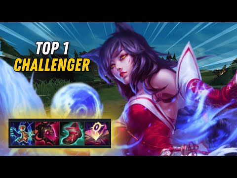 Ahri Mid vs Lucian: Legendary - top 1 BR Challenger Patch 14.24