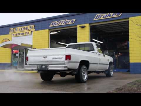 Chevrolet  K-10 Exhaust Black Widow Venom 250