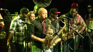 THE SOUL REBELS ft. Denson, Casey, Niswanger & Fouche - Sax Jam & “Pass The Peas” LIVE