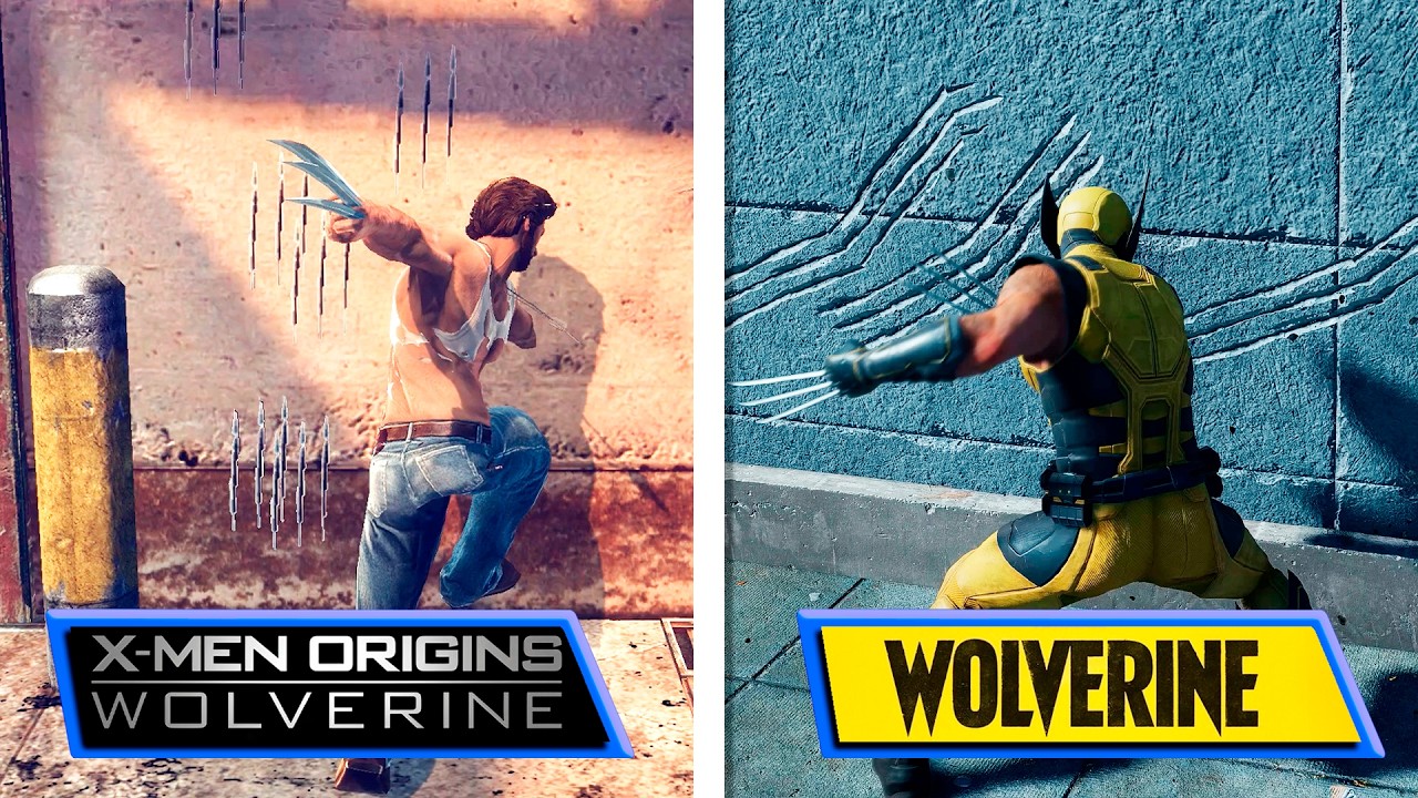 Marvel's Wolverine vs X-Men Origins: Wolverine | Direct Comparison
