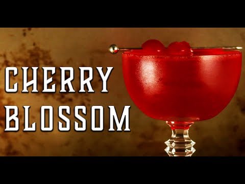 Cherry Blossom Cocktail - Booze On The Rocks