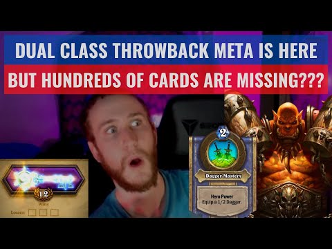 Dual Class Arena Is Here!!! And Close to 200 Cards Are MISSING???!?!