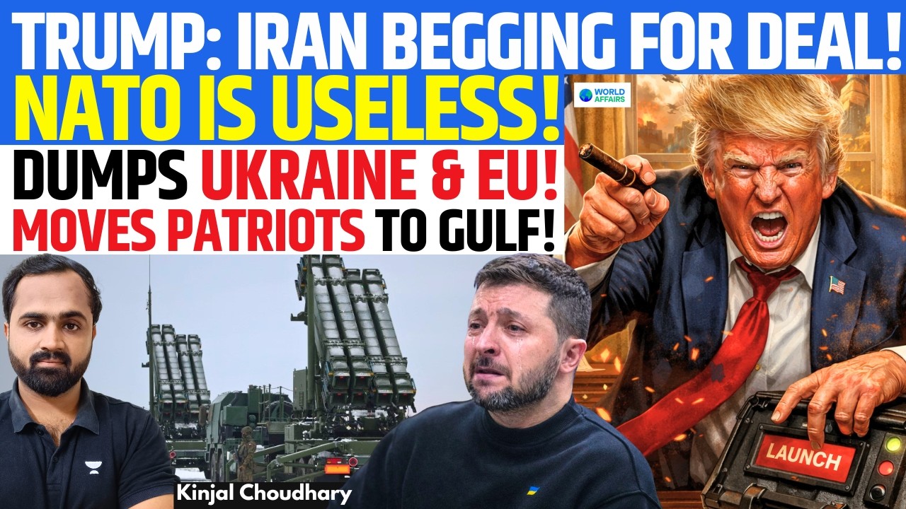 TRUMP Diverts EU Paid Ukraine Air Defense to Gulf! Iran Begging Before Final BLOW? NATO Dead! Kinjal