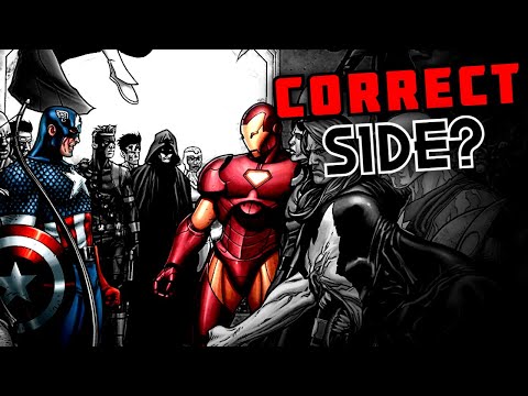 Marvel's Civil War - The Correct Side?
