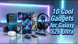 Top 10 Best Cool Gadgets For Galaxy S26 Ultra!
