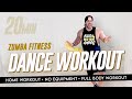 20 Minute ZUMBA Fitness | Dance Workout | Home Workout | Full Body/No Equipment | Dance Fitness