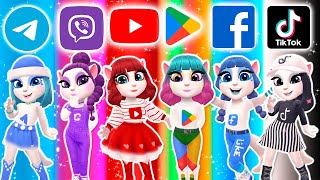 My talking Angela 2 | ALL Social Media | New update | cospay