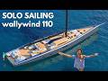 MIND BLOWING Wallywind110 Award Winning Carbon Fiber Performance Sailing Wally Superyacht Tour