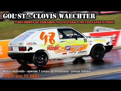 Gol ST Clovis Waechter - Sangue frio e 2 recordes no Velopark!