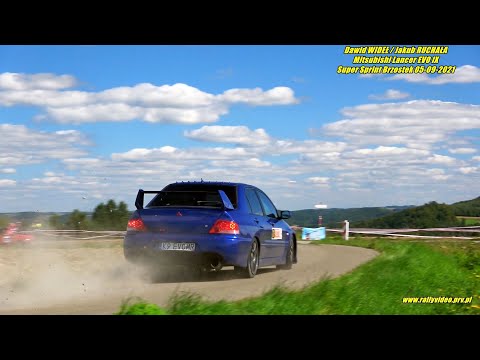 Dawid WIDEŁ / Jakub RUCHAŁA - Mitsubishi Lancer EVO IX - Super Sprint Brzostek 05-09-2021
