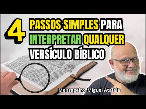 HOW TO INTERPRET ANY VERSE IN 4 SIMPLE STEPS