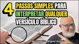 COMO INTERPRETAR QUALQUER VERSÍCULO EM 4 PASSOS SIMPLES