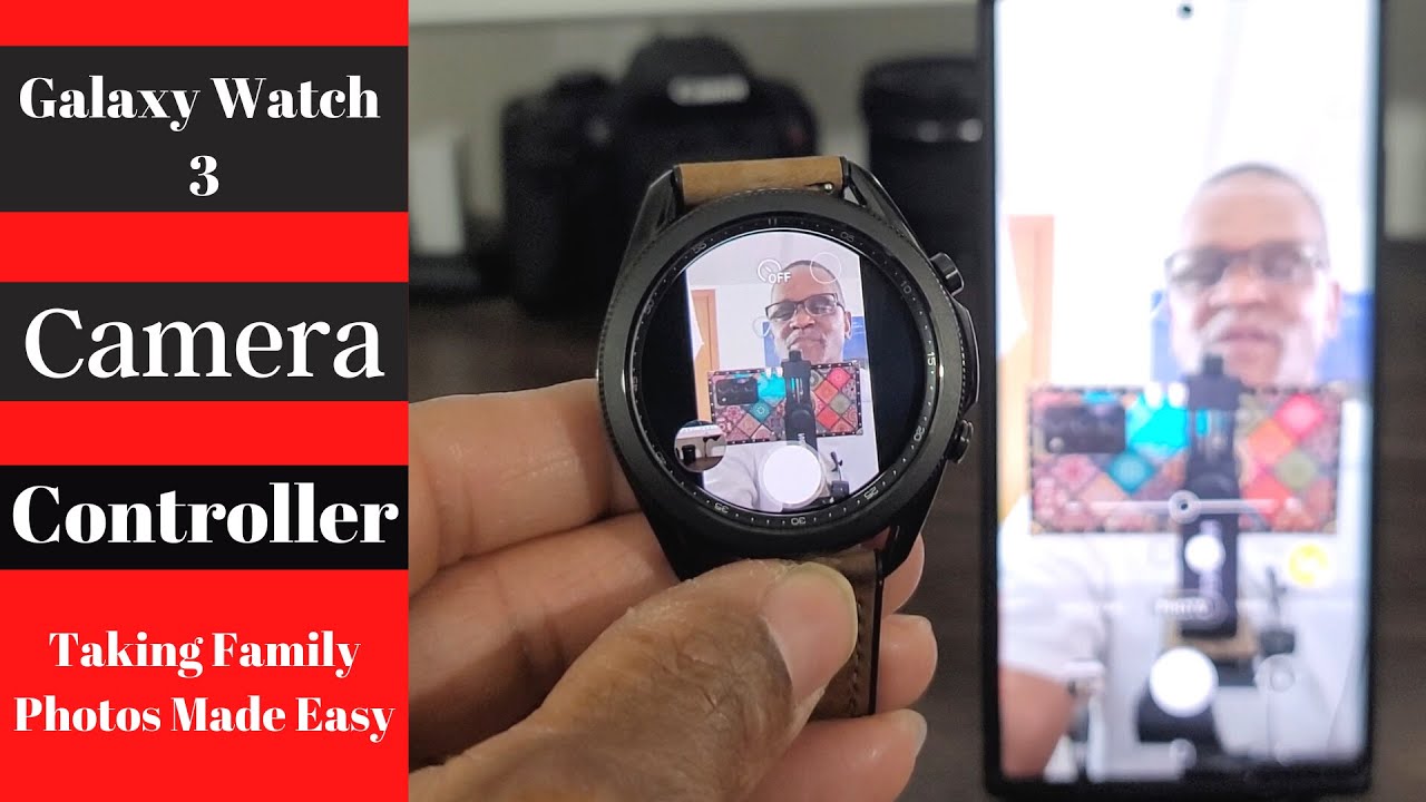 Samsung Galaxy Watch 3 Camera Controller App