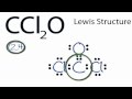CCl2O Lewis Structure: How to Draw the Lewis Structure for CCl2O