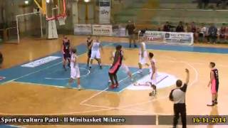 preview picture of video 'Basket serie C 2014/2015. Sport è cultura Patti - il Minibasket Milazzo'