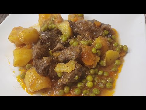 ESTOFADO DE TERNERA AL VINO TINTO