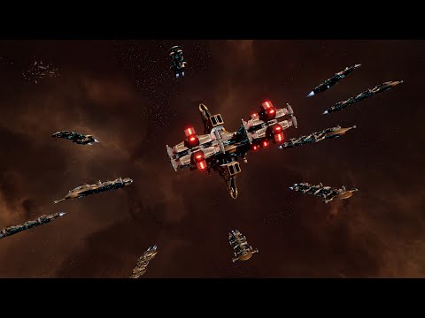 Tau Merchant Fleet vs Imperial Navy - Skalgrim Mod - 4K Quality - Battlefleet Gothic Armada 2