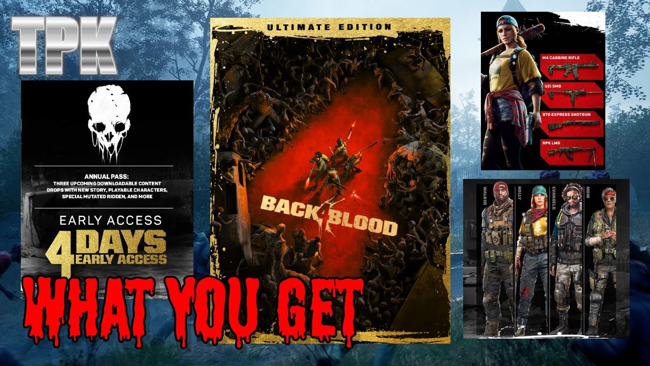 Back 4 Blood Ultimate Edition - What You Get/Unboxing 🧟‍♂️🧟‍♀️