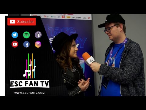 ESC Fan TV Interviews ELIANA GOMEZ BLANCO From #MALTA | Junior Eurovision Song Contest 2019