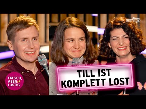 Filiz Tasdan legt Till Reiners lahm | falsch, aber lustig | Tereza Hossa, Moritz Neumeier