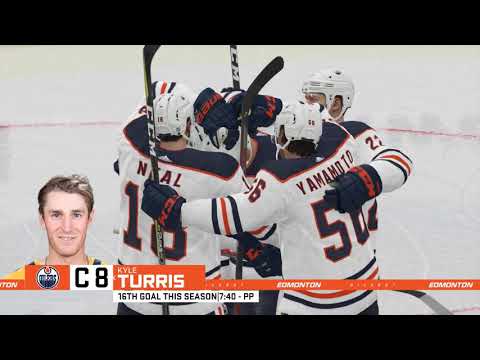 NHL 21 Season mode: Edmonton Oilers vs Pittsburgh Penguins - (Xbox One HD) [1080p60FPS]