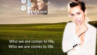 Hands Of Love - Miley Cyrus (Lyrics)