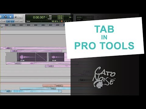 Pro Tools 101: The Tab Function
