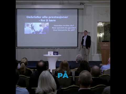 Hvordan gjør en god debrief (med Anders Meland)