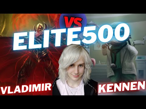 ELITE500 | VLADIMIR VS KENNEN | TOP GAMEPLAY | Patch 14.15 / Season 14 | #LeagueofLegends