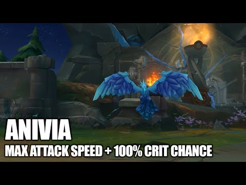 Anivia - Max Attack Speed + Crit Animation