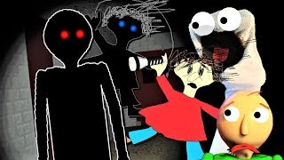 .. In the dark.. OF SPOOPYNESS!! | Baldi's Basics MOD: In The Dark